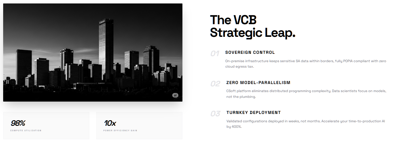 VCB Strategic Leap - Sovereign AI Infrastructure